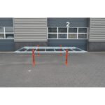 Rimorchio Modulare Monoasse con Telaio Amovibile per Tiny House 4,2m