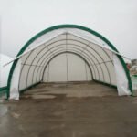 Struttura di Copertura ad Arco per Stoccaggio Rinforzata 20x30x12 Piedi