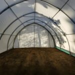 Struttura di Copertura ad Arco per Stoccaggio Rinforzata 20x30x12 Piedi