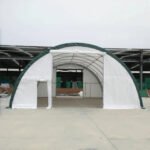 Tunnel di Stoccaggio Arcuato Rinforzato 9.14 x 12.19 x 4.57 Metri