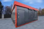 Ufficio Container Modulare Doppio 29.4mq con Servizi Integrati