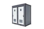 Unità Sanitaria Portatile Bastone con 2 Cabine Private – 2.12 mq