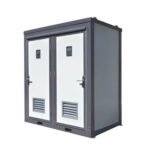 Unità Sanitaria Portatile Bastone con 2 Cabine Private – 2.12 mq